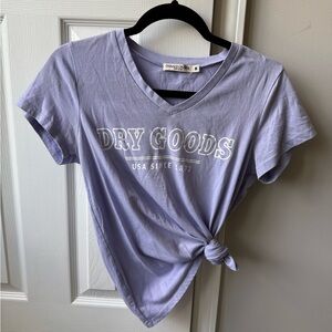 Dry Goods Women's Lavender Graphic Tee